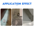 Stainless Steel 201 Non Punching Sticker Hidden Door Holders Floor Mounted Nail-free Door Stops Magnetic Door Stopper